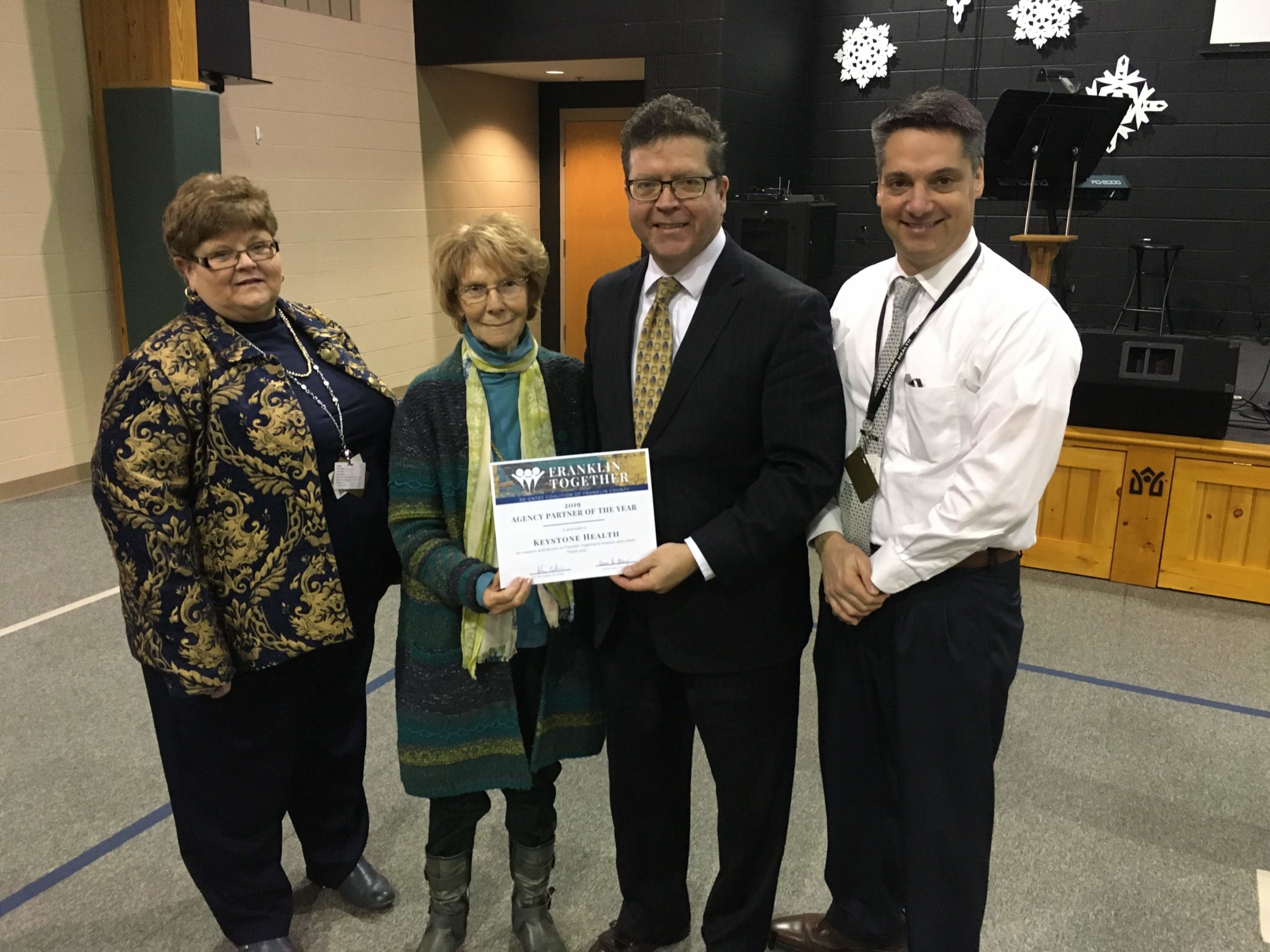 Keystone Behavioral Health Receives Award