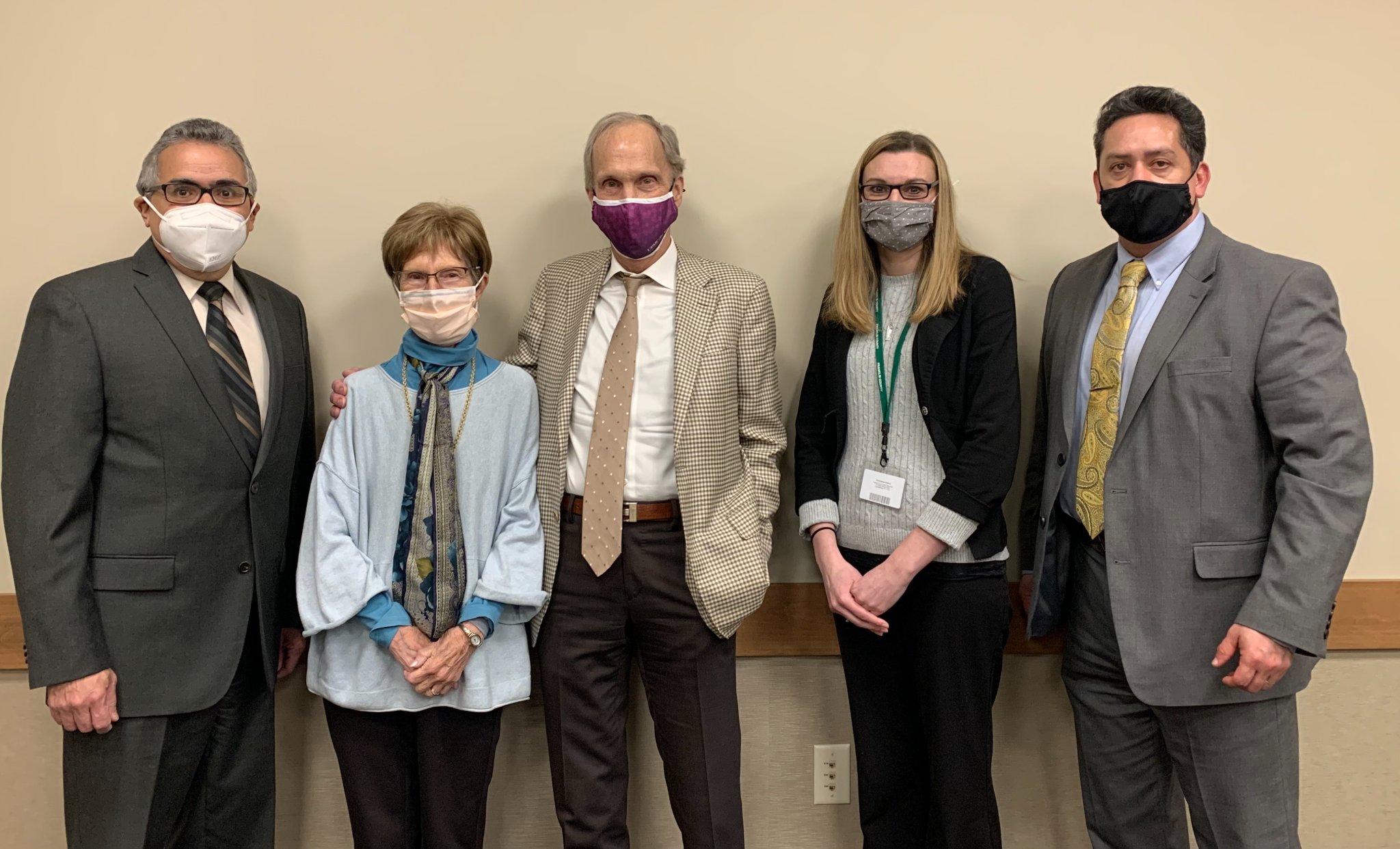 Photo of PA Secretary of Health with local leaders 